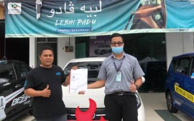 Deliver Axia SE pada cik Azman