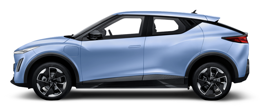 Perodua QV-E Ice Blue